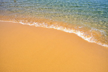 Fototapeta na wymiar Spiaggia dorata