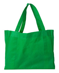 Green shopping bag