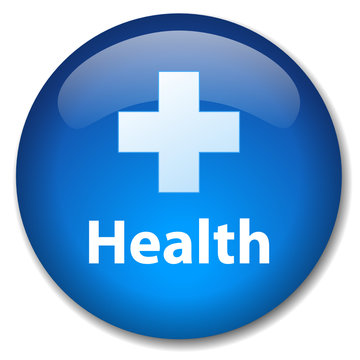 HEALTH Web Button (first aid emergency hospital pharmacy fitness