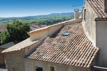 Pentes de toits provençaux