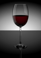 Verre de vin rouge 1