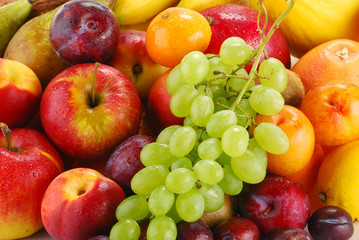 Naklejka na ściany i meble Composition with fruits