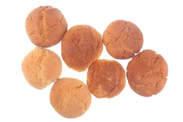 Peanut butter and ginger cookies