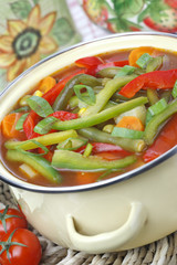 Diet vegetable soup