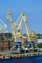 Fototapeta na wymiar Cargo port