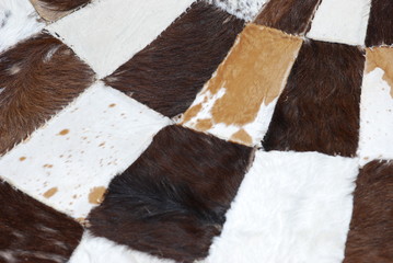 Ziegenfell-Patchwork