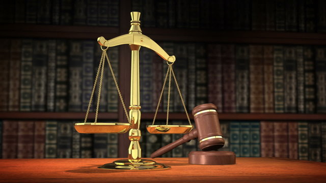 Scales and Gavel