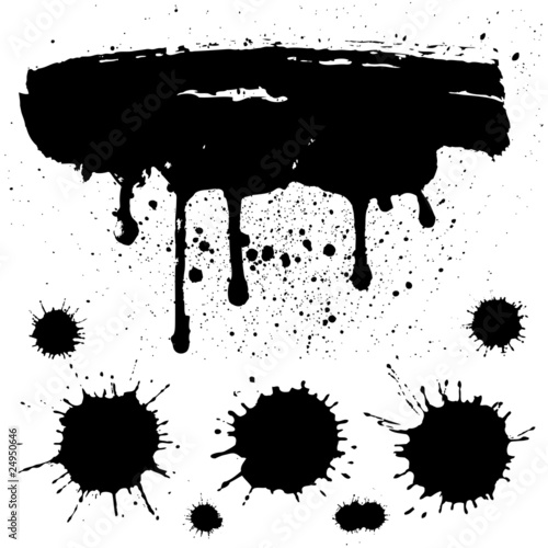 "vector ink element" Stock image and royaltyfree vector files on