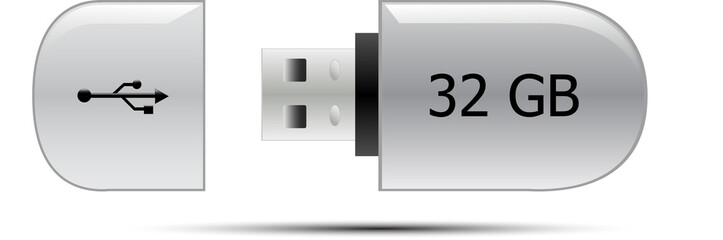 USB flash memory drive 32GB