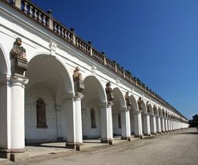 colonnade in Flower Garden, Kromeriz, Czech Republic