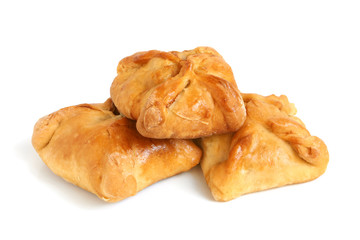 Hot patties from wheat flour