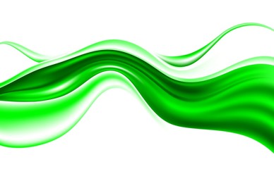 green waves