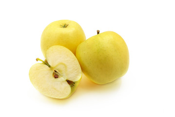 Isolated apple