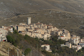 Fototapeta na wymiar s tower. Stefano di Sessanio