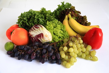 fresh fruits and vegetables