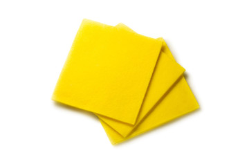 Dusters isolated on the white background