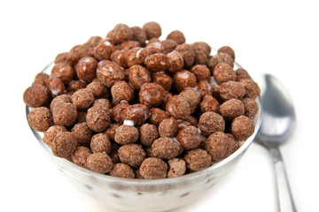 Chocolate Corn Puffs