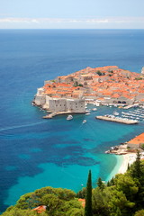 The Old Town of Dubrovnik, Croatia - obrazy, fototapety, plakaty