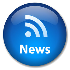 NEWS Web Button (rss feed internet media breaking headlines ok)