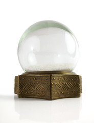 Vintage snow globe