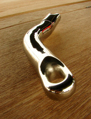 pièce d'accroche d'encre marine