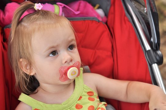 baby in stroller