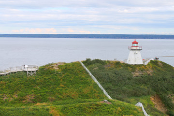 Fototapeta na wymiar Enrage Cape latarnia NB, Kanada