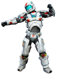 astronaut hero - at space