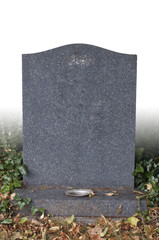 single grave stone