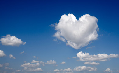 Naklejka na ściany i meble Clouds of Love