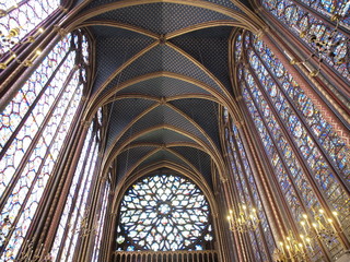 Obraz premium Sainte Chapelle en Paris (Francia)