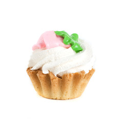 cream cupcake