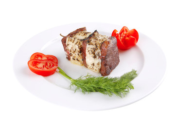 meat steak and cheese