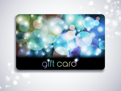 rainbow gift card