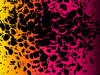 Vector grunge abstract background with blots