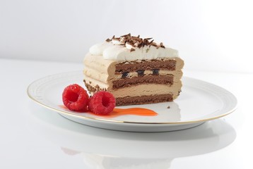 cappuccino cream cake