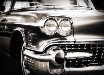Fototapeten Amerikanisches klassisches Caddilac-Automobil. © John Casey