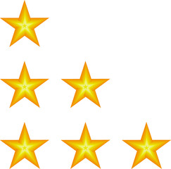 Bewertungssystem 3 Sterne