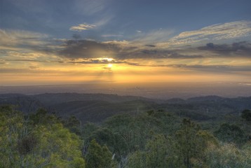 Fototapeta na wymiar Do Adelaide z Mt Lofty
