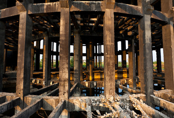 Abandoned industrial facility