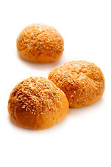 Loaf isolated on the white background