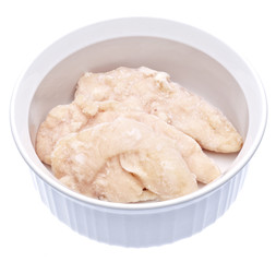 Frozen Chicken in a Bowl