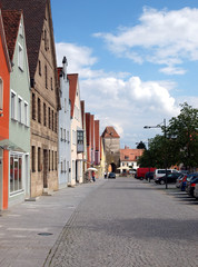 Fototapeta premium Marktstraße in Freystadt