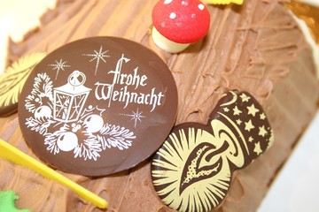 Schokotaler Frohe Weihnachten