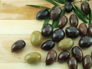Olive and oil