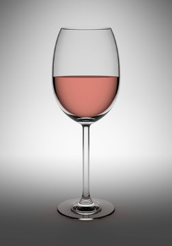 Verre de vin rosé 2