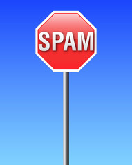 Stock Vector Illustration:Red STOP sign shape with the word VIRU