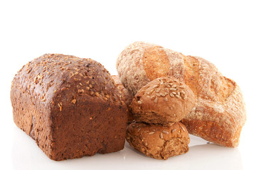 Brown cereal bread