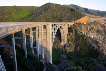 Bixby Bridge, Big Sur, california, USA..