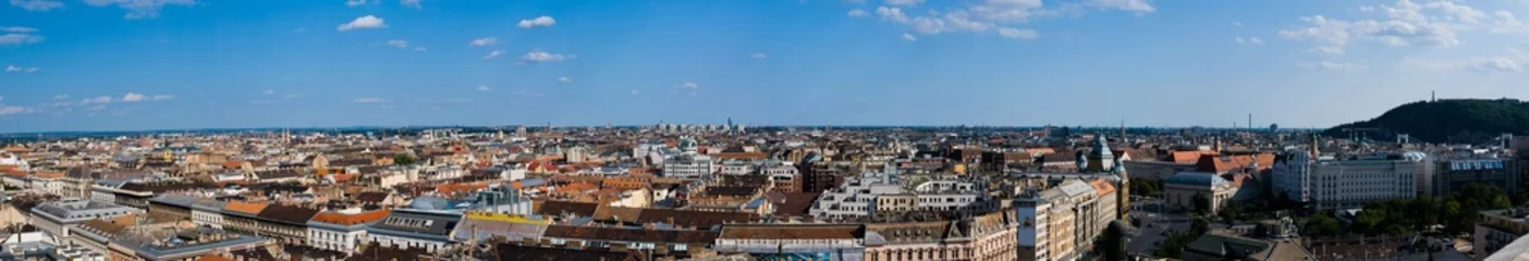 Deurstickers Boedapest panorama © davidionut